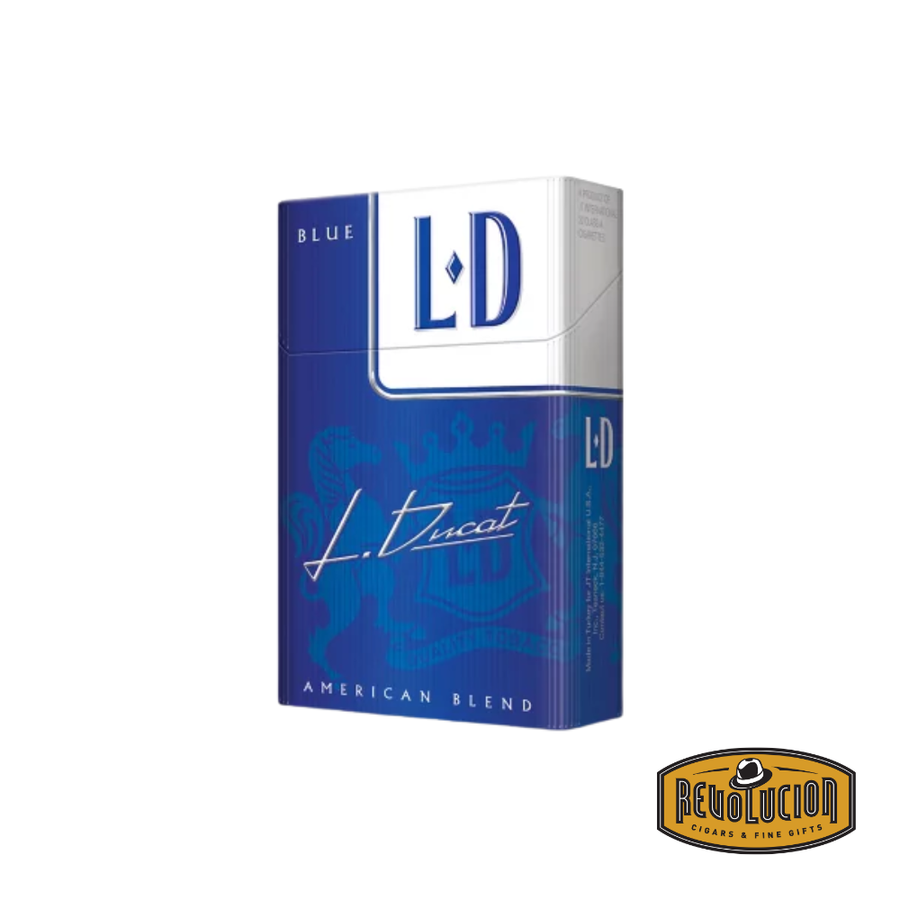 LD Smooth King Size Cigarettes – Pack of 20 shown in Canadian plain packaging, with standardized labeling, health warnings, and a neutral matte color scheme.