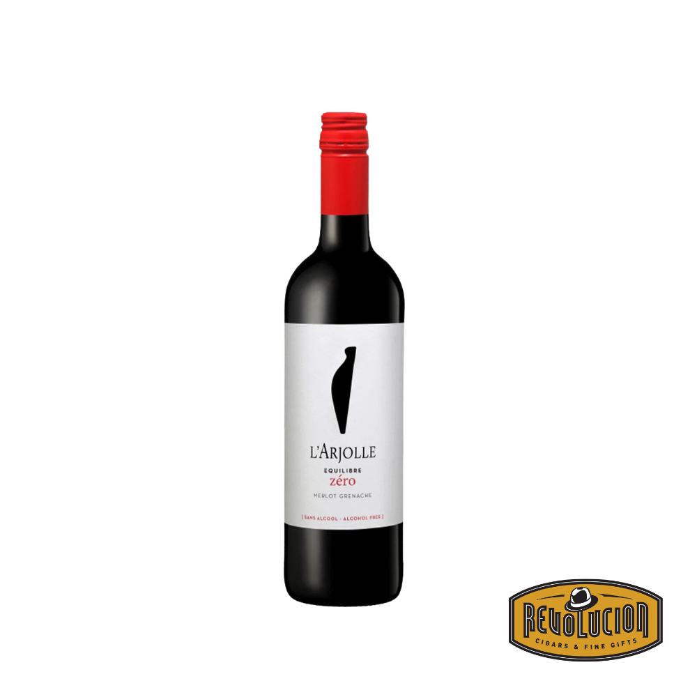 L&#39;Arjolle Merlot Grenache Red Wine Non-Alcoholic 750 ml.