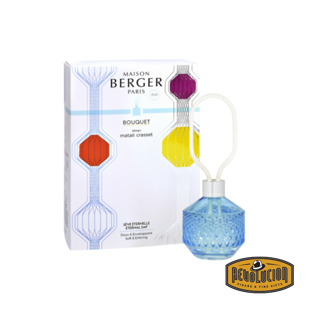 Lampe Berger Bouquet Diffuser Matali Crasset in blue, offering a modern and refreshing touch.