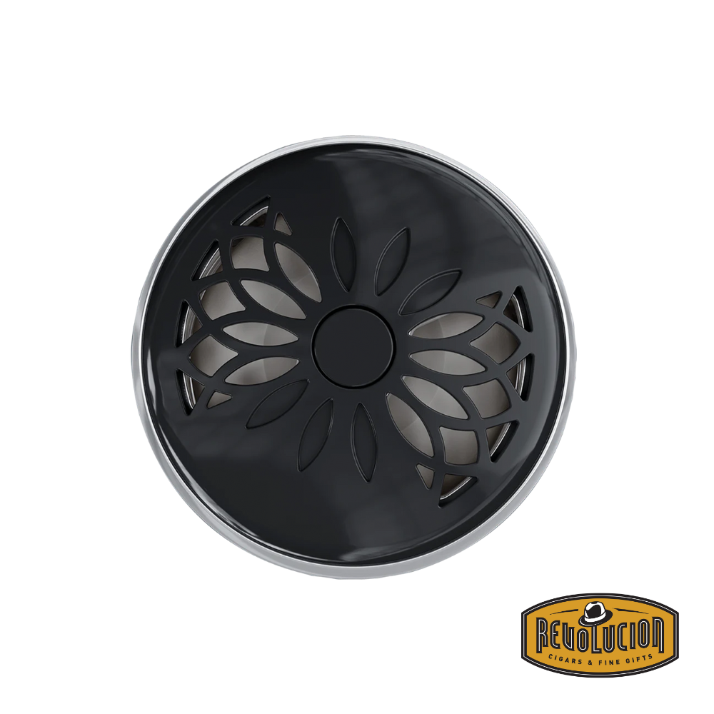 Lampe Berger Car Diffuser Flower Technical – front view of the intricately designed diffuser, perfect for enhancing your driving experience.
