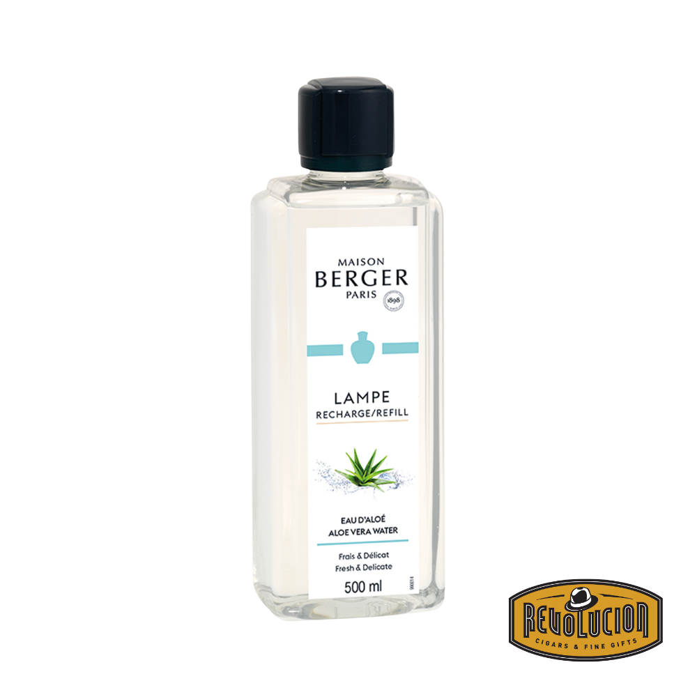 Lampe Berger Aloe Vera Water Refill – A refreshing and soothing fragrance refill bottle for Lampe Berger catalytic lamps.