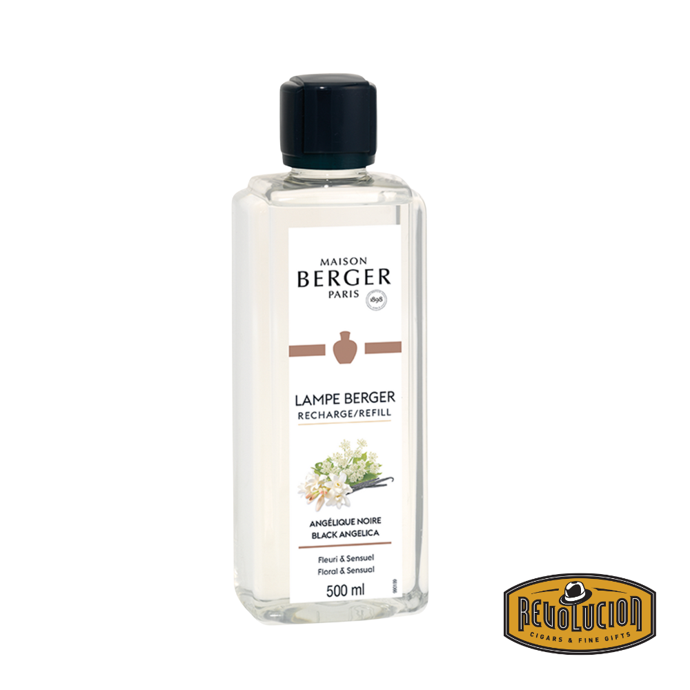 Lampe Berger Refill Black Angelica – A luxurious home fragrance refill with deep floral notes of black angelica, balanced by rich, warm undertones for a sophisticated aroma.
