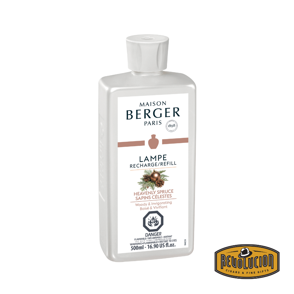 Lampe Berger Refill Heavenly Spruce – A refreshing and crisp home fragrance infused with the invigorating scent of spruce, evoking the essence of a serene winter forest.