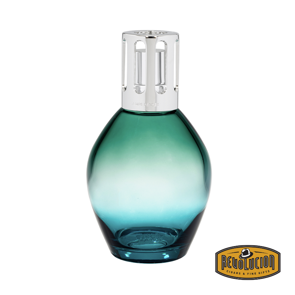 Lampe Maison Berger Ovale Diffuser in soothing blue and green tones with an oval design.