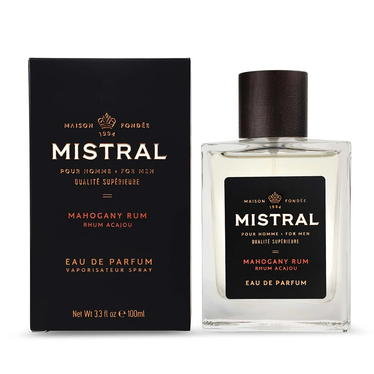 Mistral Mahogany Rum Eau De Parfum