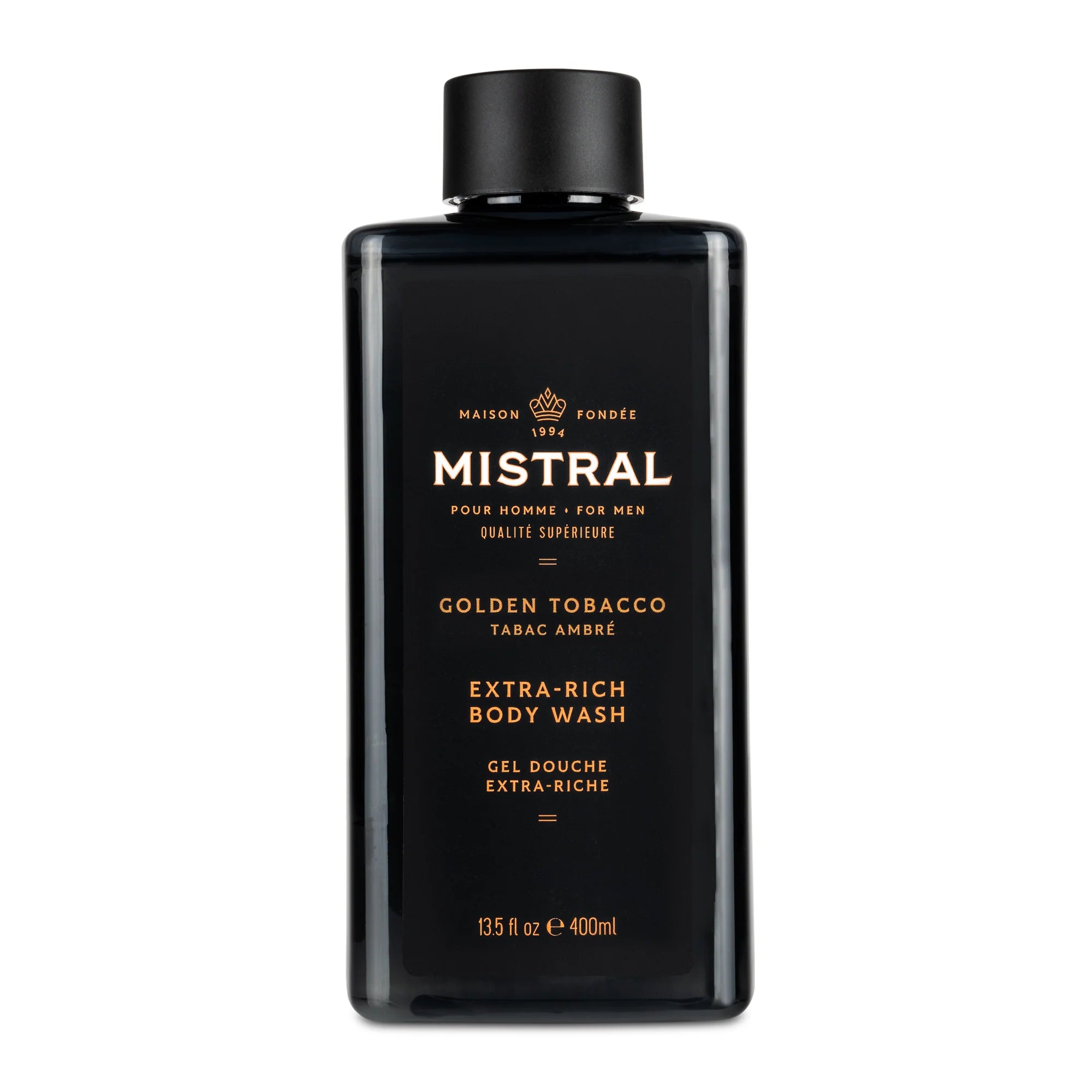 Mistral Men's Body Wash Golden Tobacco 400ml