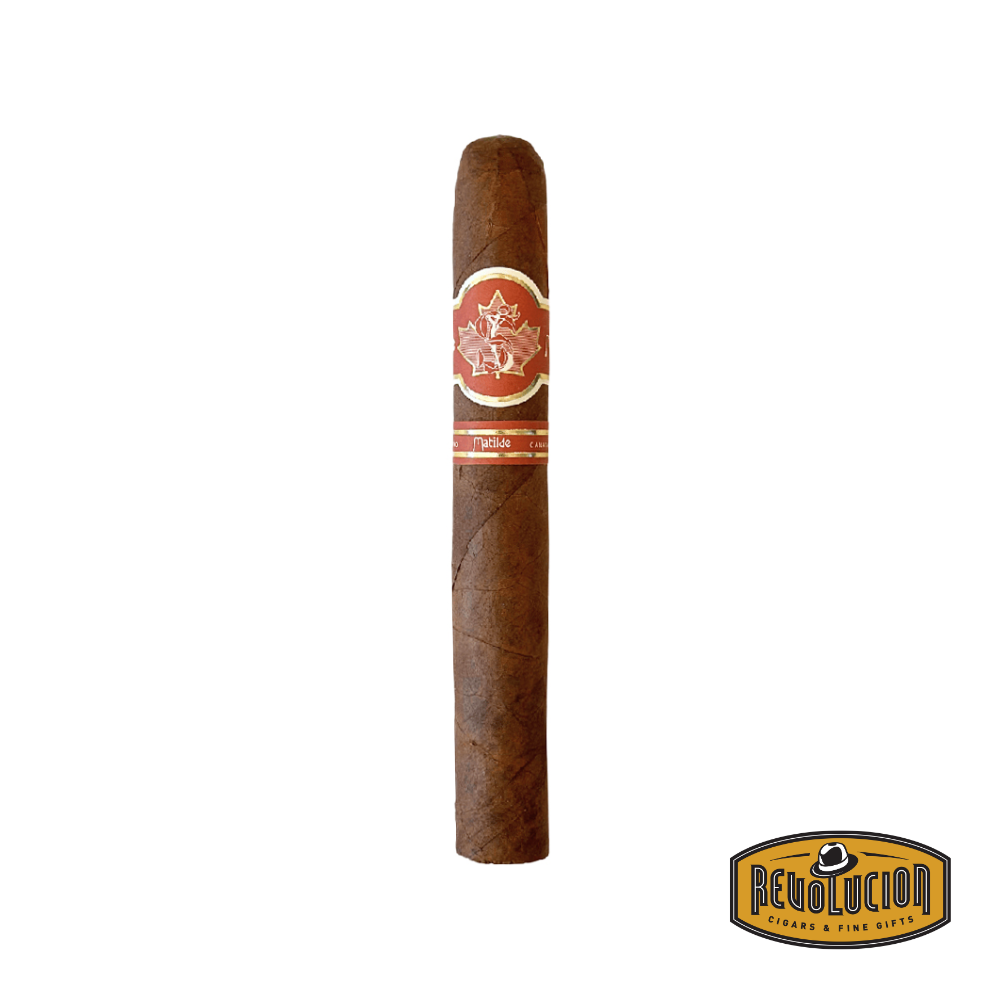Matilde Canada Exclusivo Toro – a mild-medium strength Dominican cigar in a toro format, featuring a smooth wrapper and a custom band highlighting its exclusive release for the Canadian market.