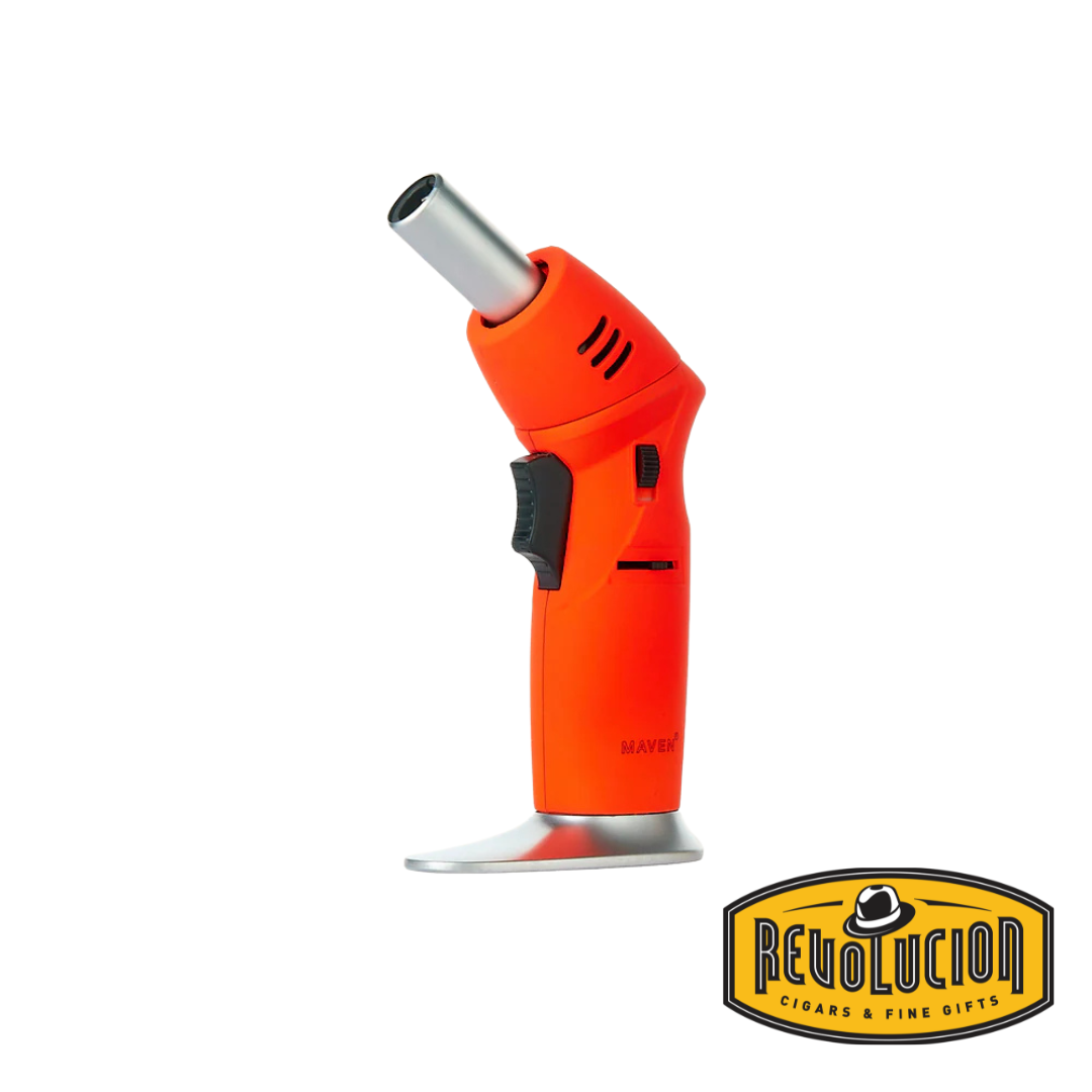 Maven Model T Single Torch Lighter - Orange