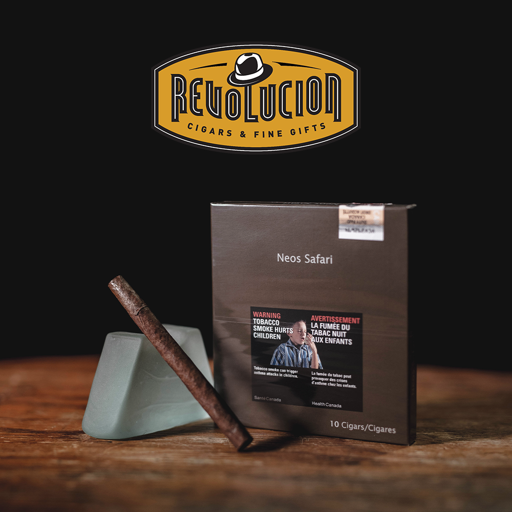 neos safari cigarillo at revolucion lifestyle vancouver, the best cigar, tobacco and gift shop online.