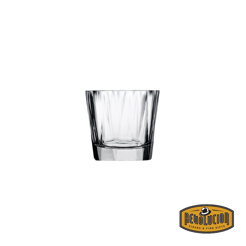 Nude Hemingway Whisky Glass set of 4, elegantly crafted with a timeless design, displayed empty to highlight its fine clarity and craftsmanship.