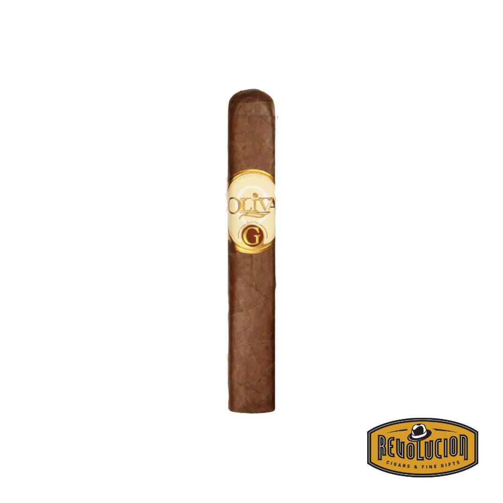 Oliva Serie G Short Robusto – compact medium strength Nicaraguan cigar with a rich Cameroon wrapper and classic Oliva band.