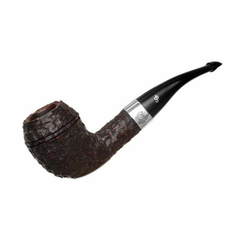 Peterson Sherlock Holmes Rusticated Deerstalker Smoking Pipe