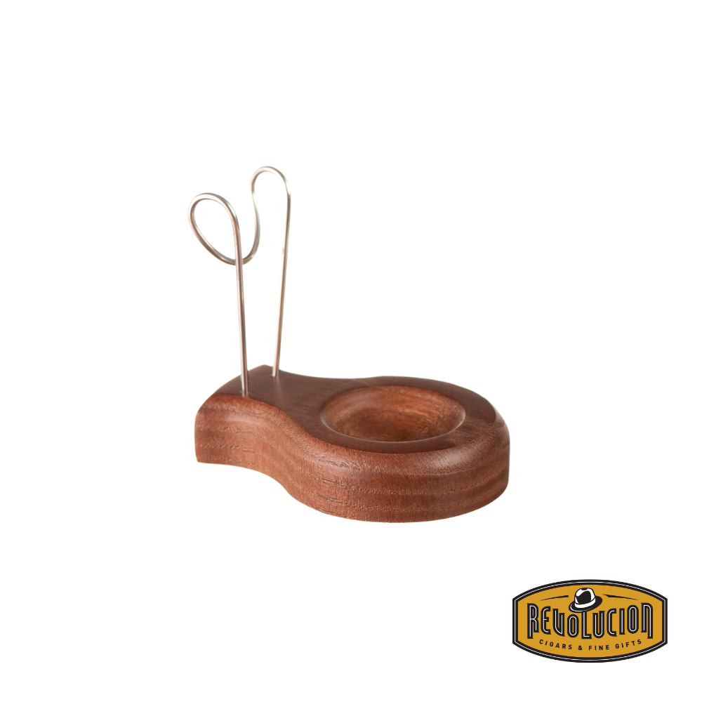 Anton Wooden Pipe Stand - 1 Pipe