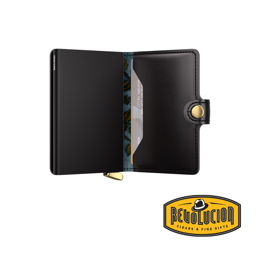 Secrid Miniwallet Floral Premium+ Black