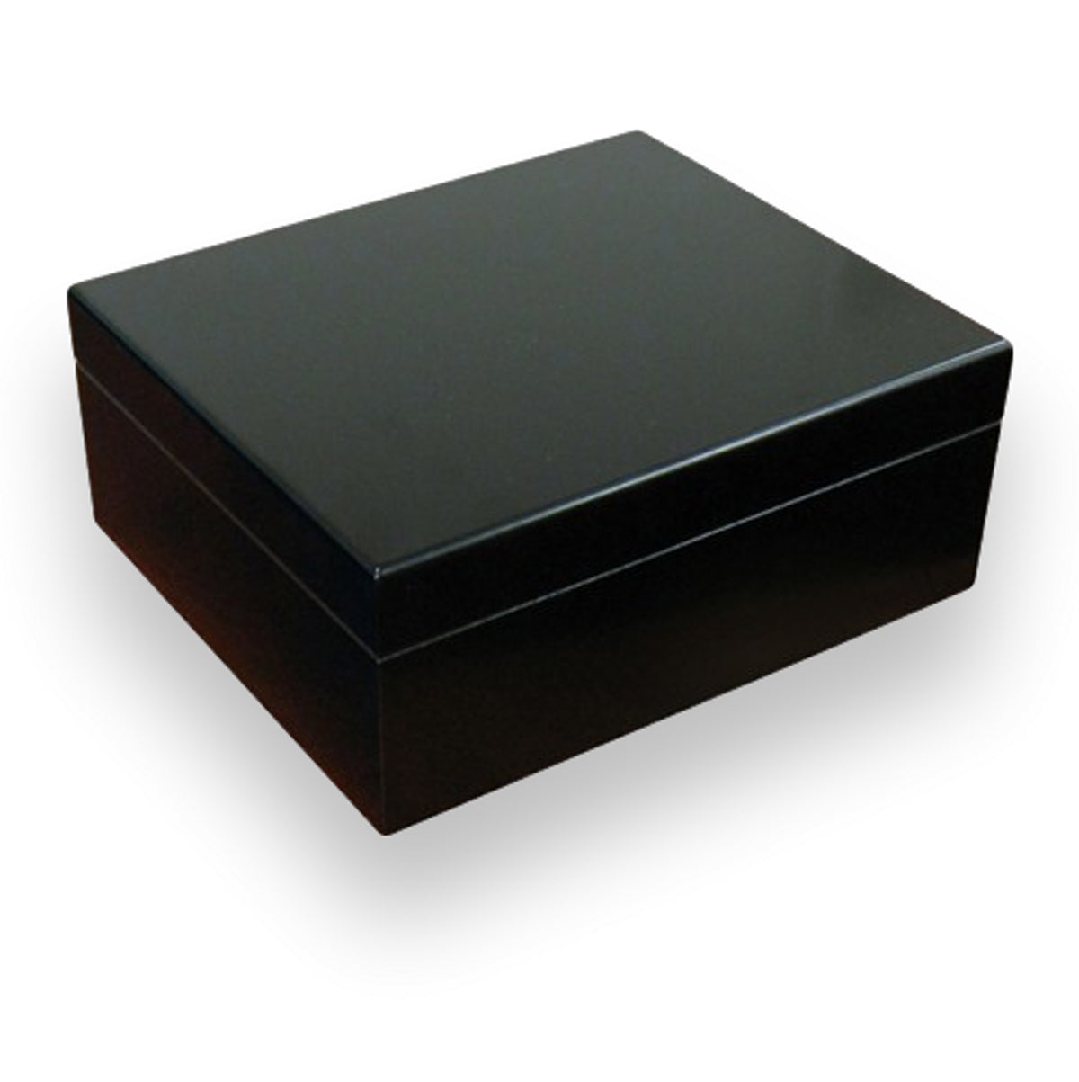 Prestige Chalet 25-50 Count Humidor Black