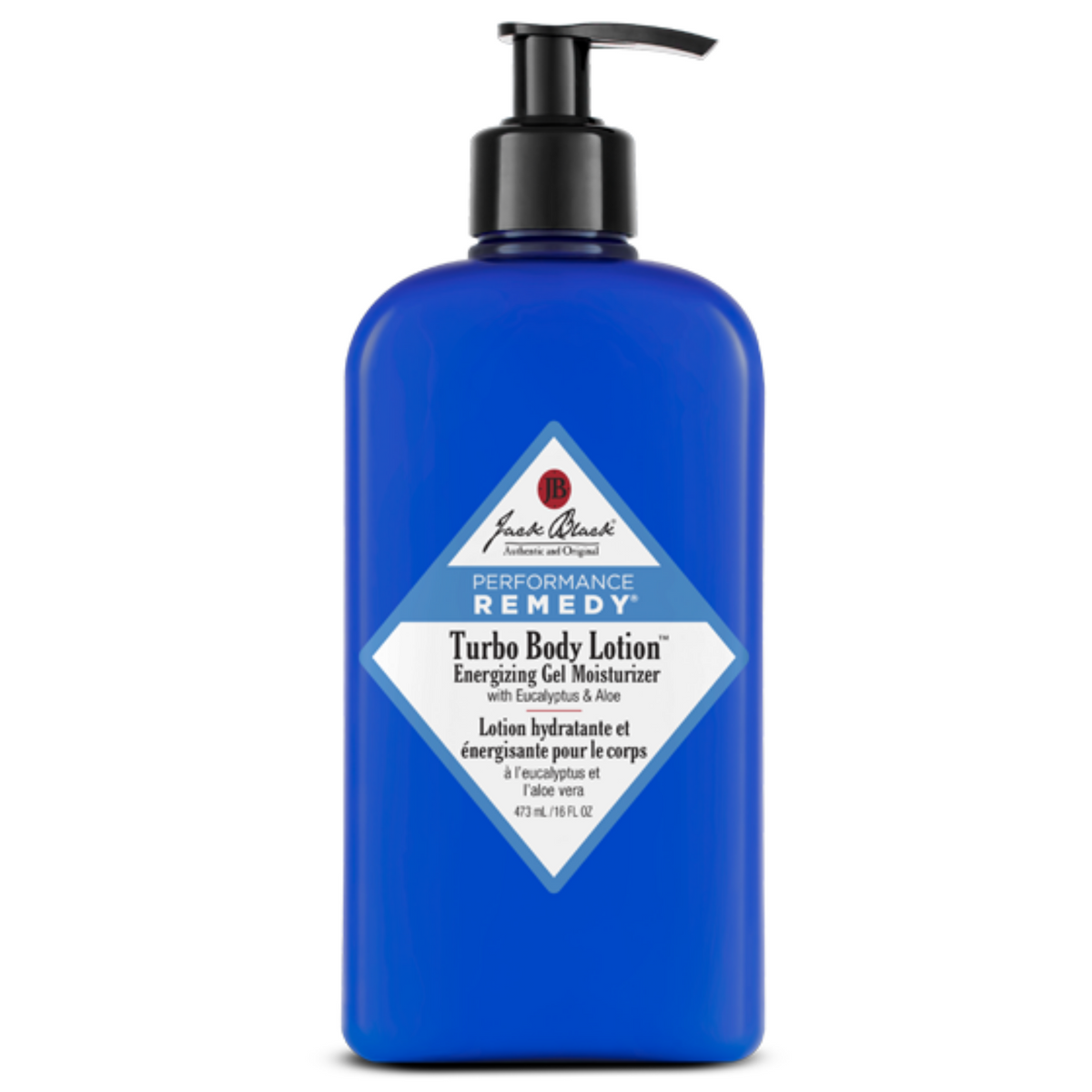 Jack Black Turbo Body Lotion Energizing Gel Moisturizer - 473ml