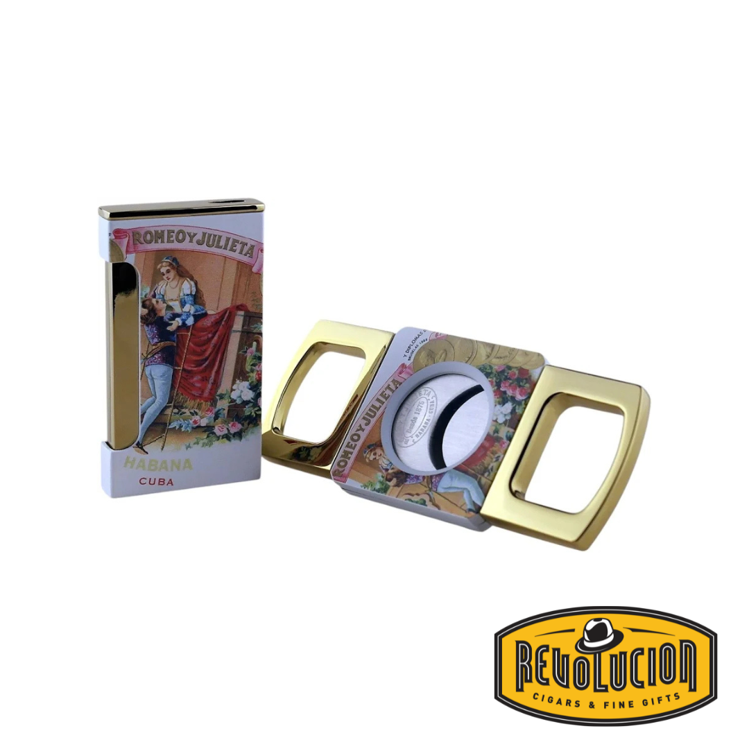 Romeo Y Julieta Gift Set with Torch Lighter and Cutter