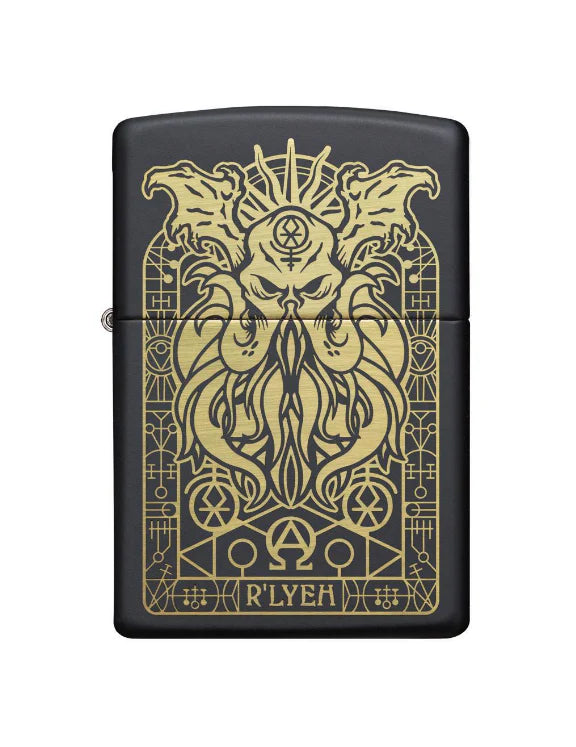 Zippo Cthulhu Lovecraft Design Lighter