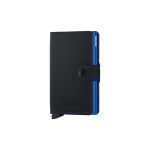 Secrid Miniwallet RFID Matte Black & Blue