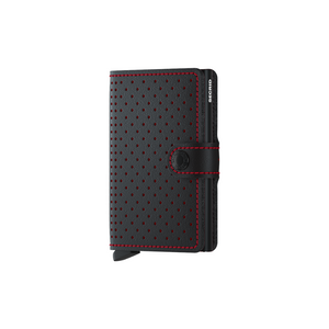 Secrid Miniwallet RFID Perforated Black Red