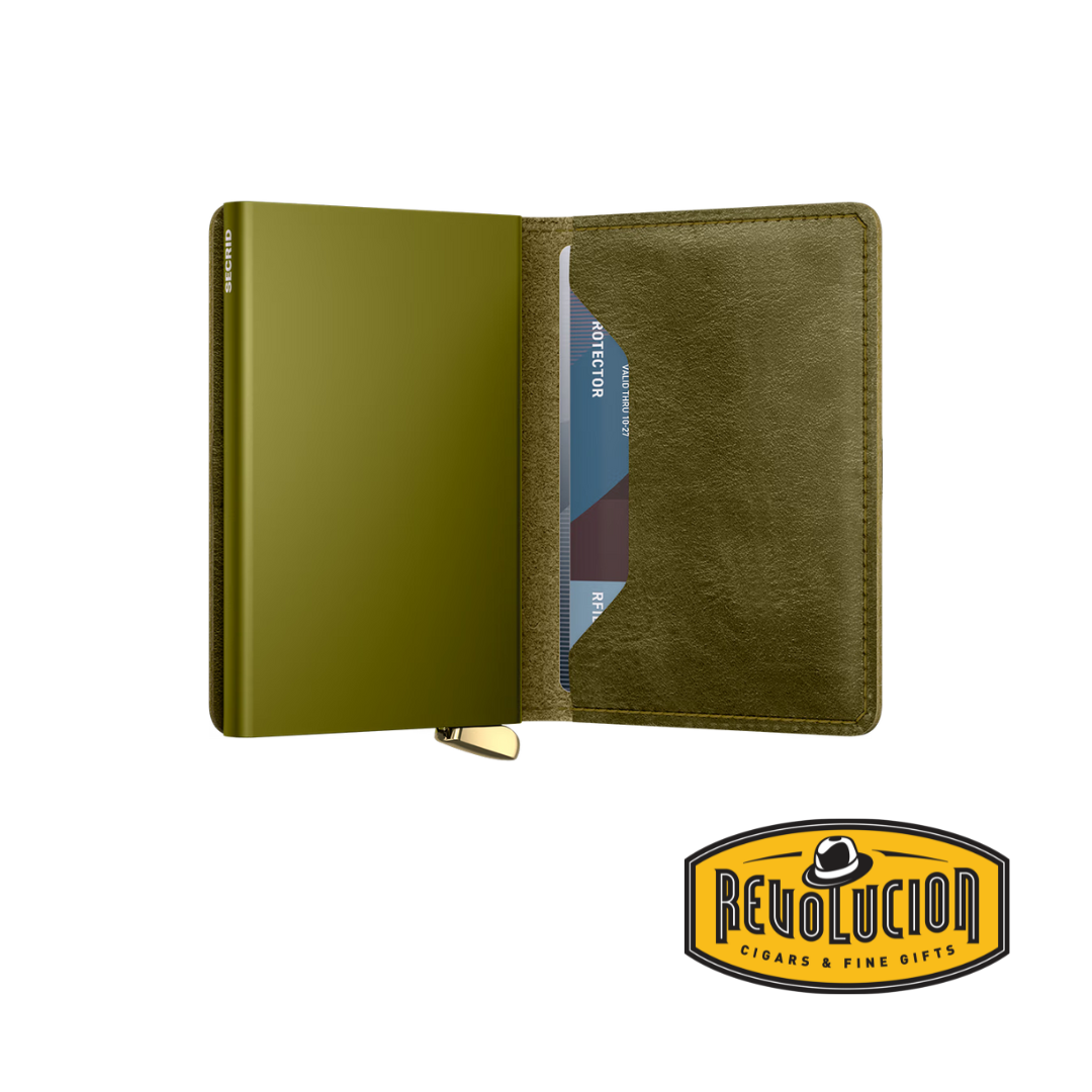 Secrid Slimwallet Basco Premium+ Olive