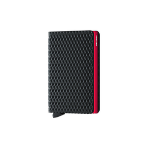Secrid Slimwallet RFID Cubic Black Red
