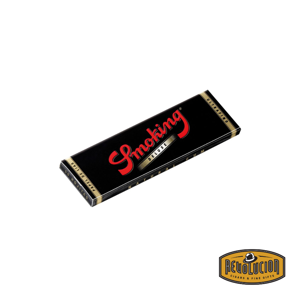 Smoking Deluxe Rolling Paper 1 1/4" – premium ultra-thin paper for an even and slow burn.