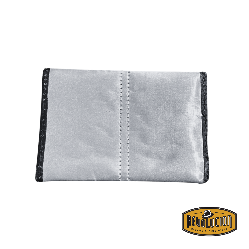 Back view of the Stewart/Stand Envelope Wallet highlighting its slim and structured silhouette.