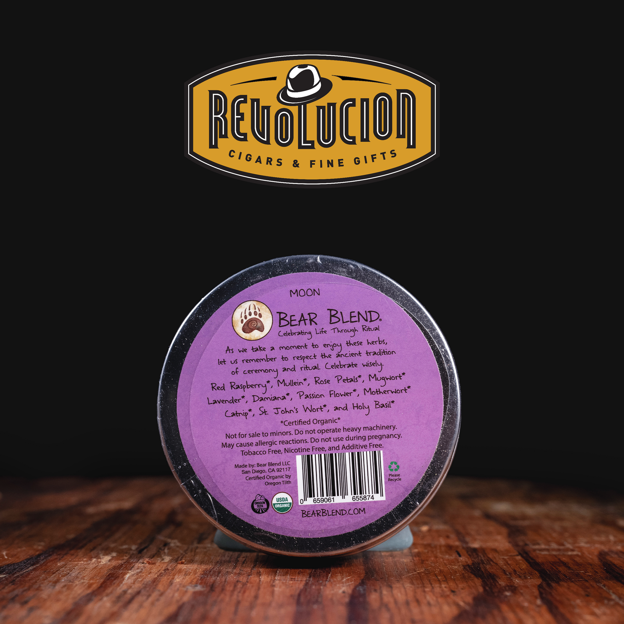 Bear Blend Moon Organic Herbal Ceremonial Blend