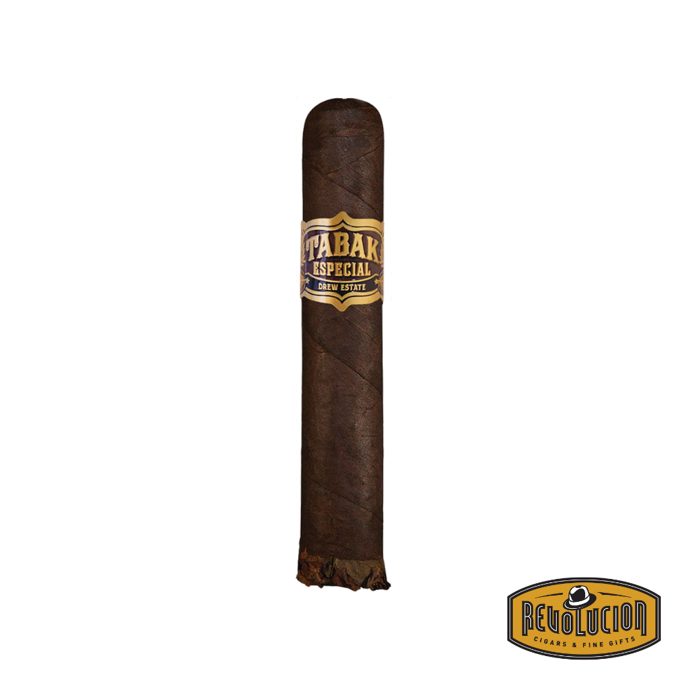 Tabak Especial Robusto Oscuro – medium strength Nicaraguan cigar infused with coffee flavors and wrapped in a dark, rich Oscuro leaf.