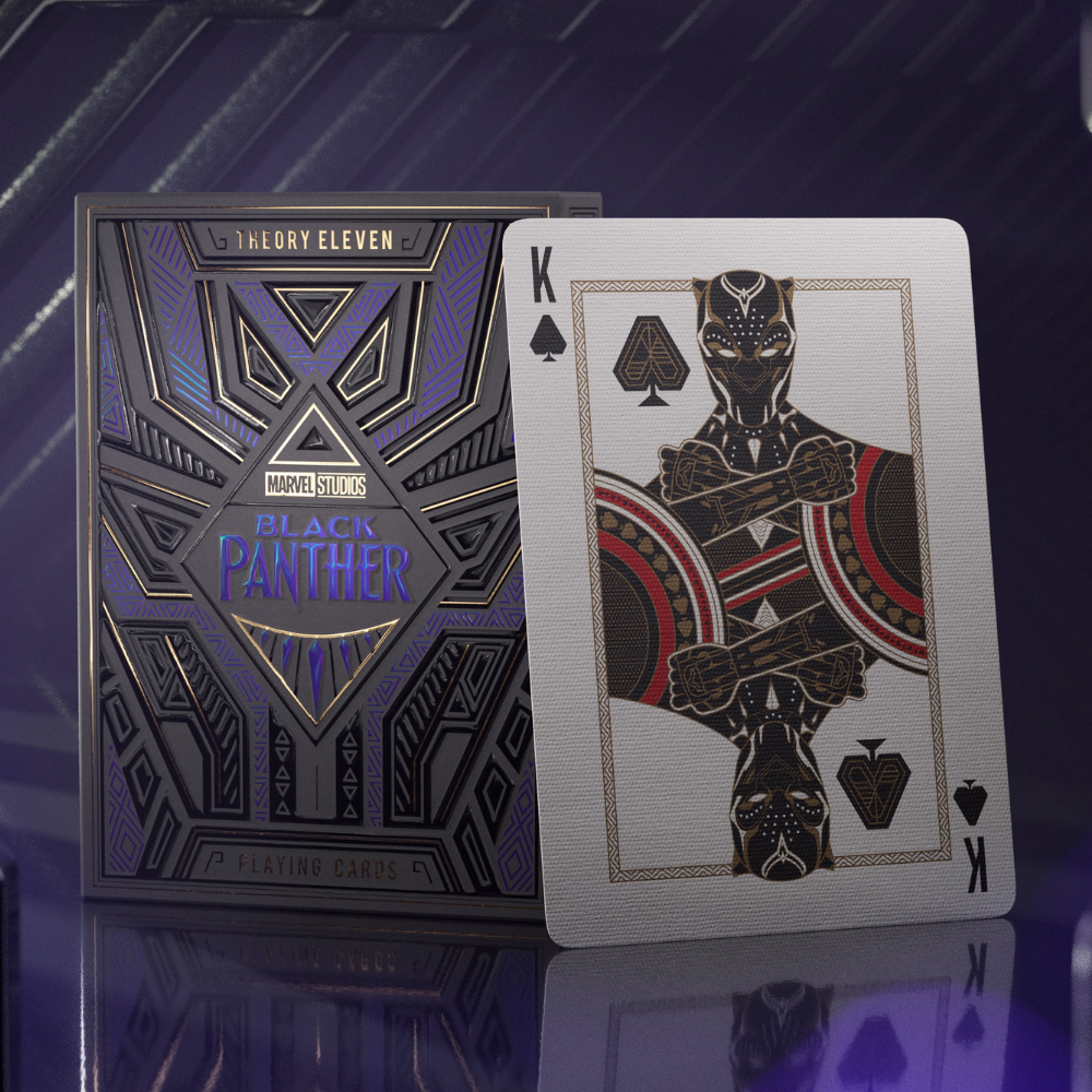 Theory 11 Black Panther Playing Cards