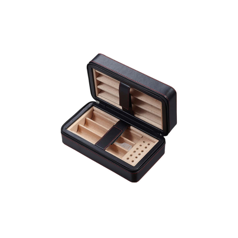 Visol Eden Travel Cigar Humidor - 6 Count