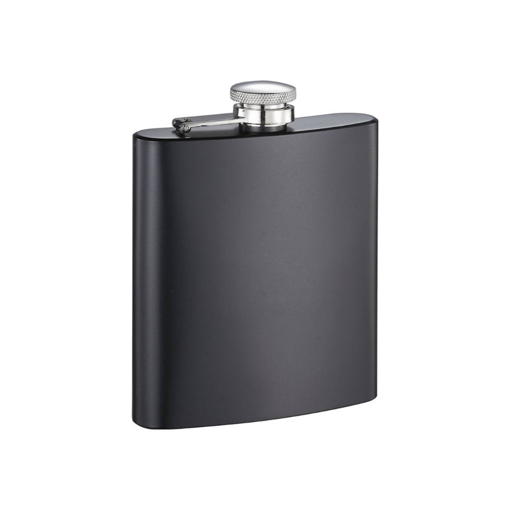 Visol Jambo Matte Black Rubberized 8oz Flask . Revolucion lifestyle vancouver. Mens tobacco and giftshop. Barware and home decor