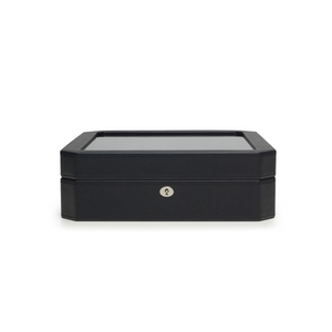 Wolf Windsor 15 Piece Black Watch Box- Revolucion Lifestyle Vancouver, mens giftware and tobacco store