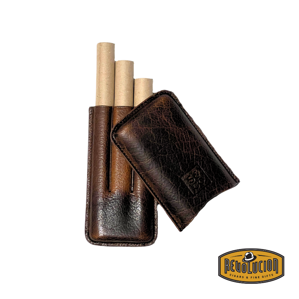 Style & Co Cigar Case 3F Toro - Chestnut