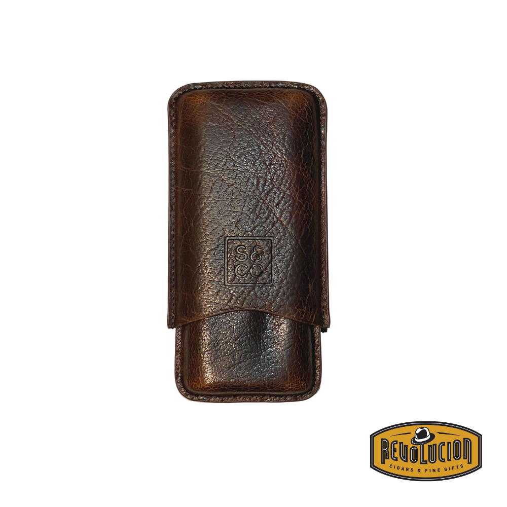 Style &amp; Co Cigar Case 3F Toro - Chestnut