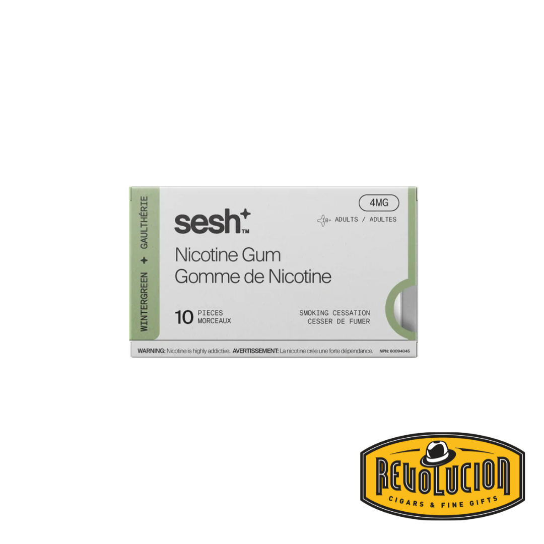 Sesh Smokeless Gum Wintergreen - 4mg/g