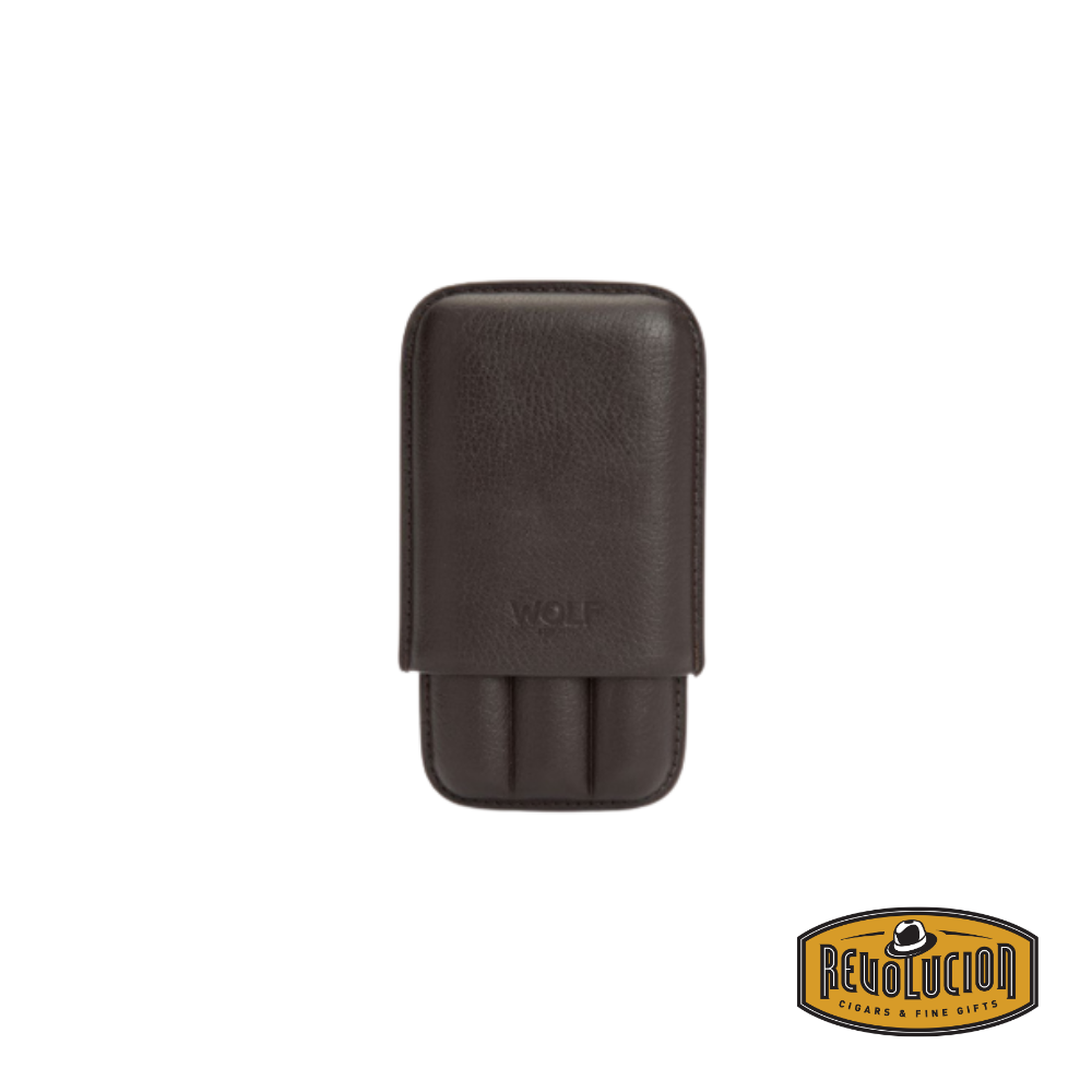 Wolf Blake Cigar Case - 3 Piece