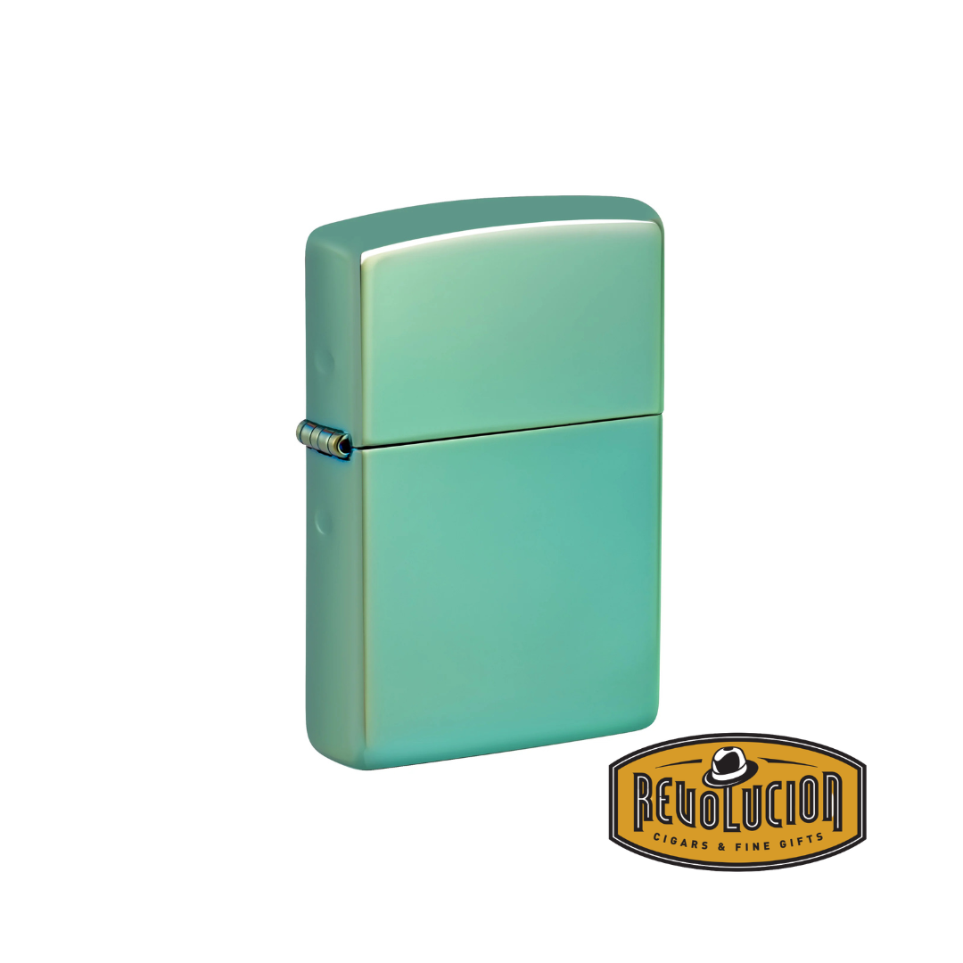 Zippo Chameleon High Polish Green Lighter
