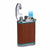Brizard & Co Gatsby Table Lighter - PositanoTurquoise & African Mahogany
