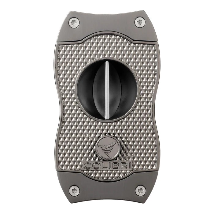 Colibri Diamond V-cut Cigar Cutter gunmetal