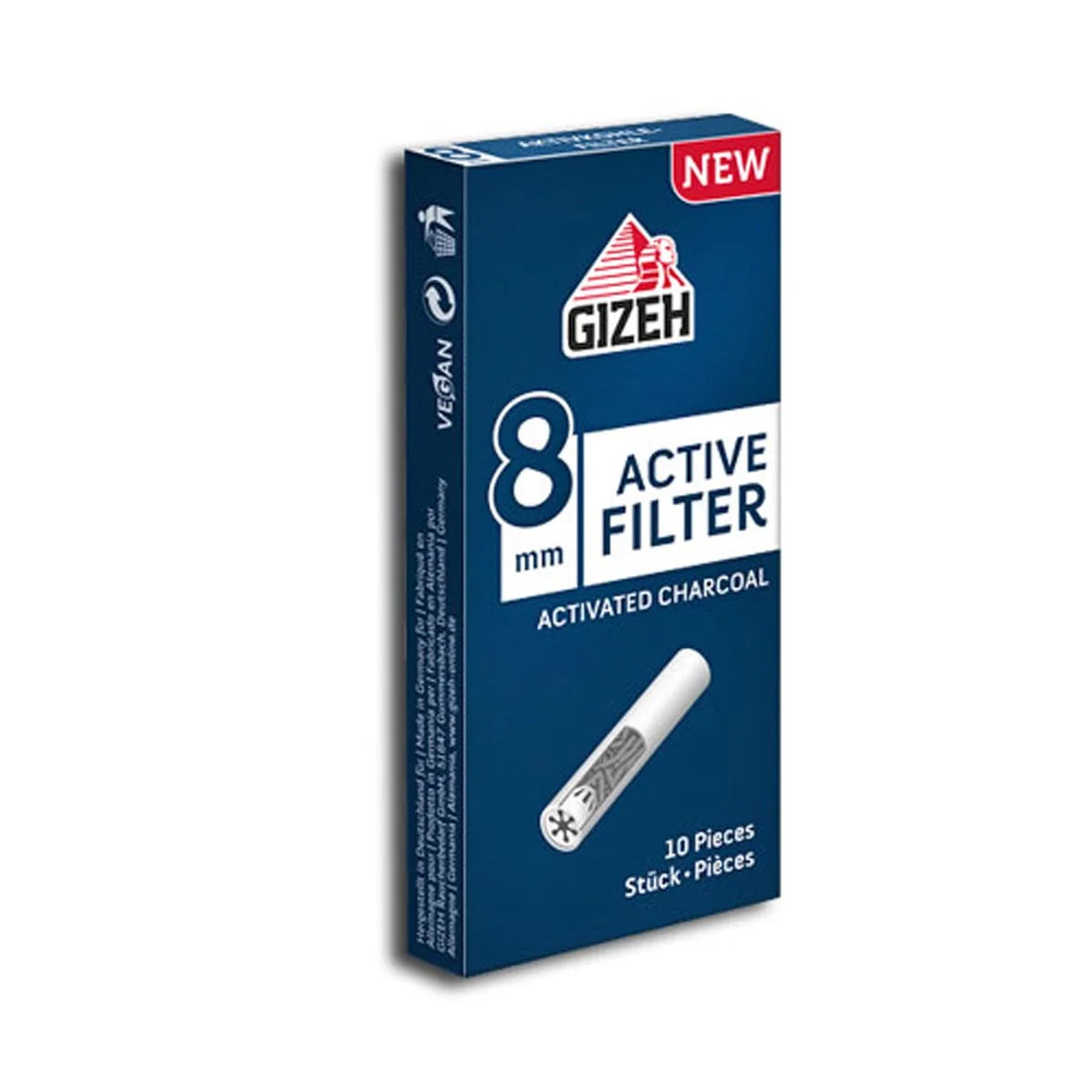 Gizeh Regular 8mm Smoking Filters - Revolucion Lifestyles