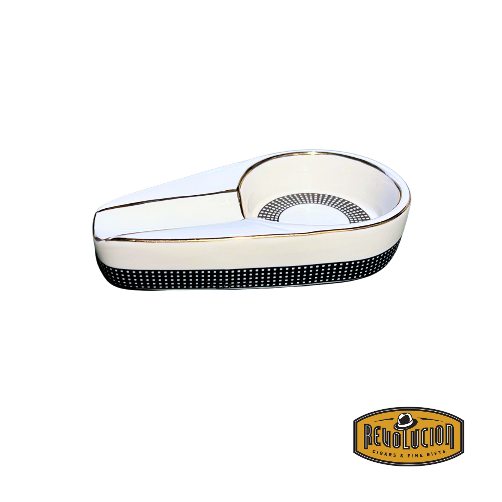 Cendrier pour cigare individuel Visol Absolem blanc grand format