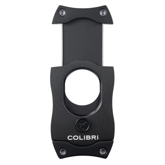 Coupe-cigares Colibri en forme de S - Noir/Noir