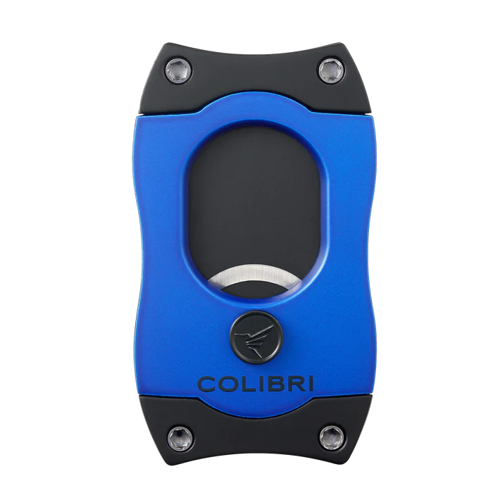 Colibri S-cut Cigar Cutter - Blue/Black