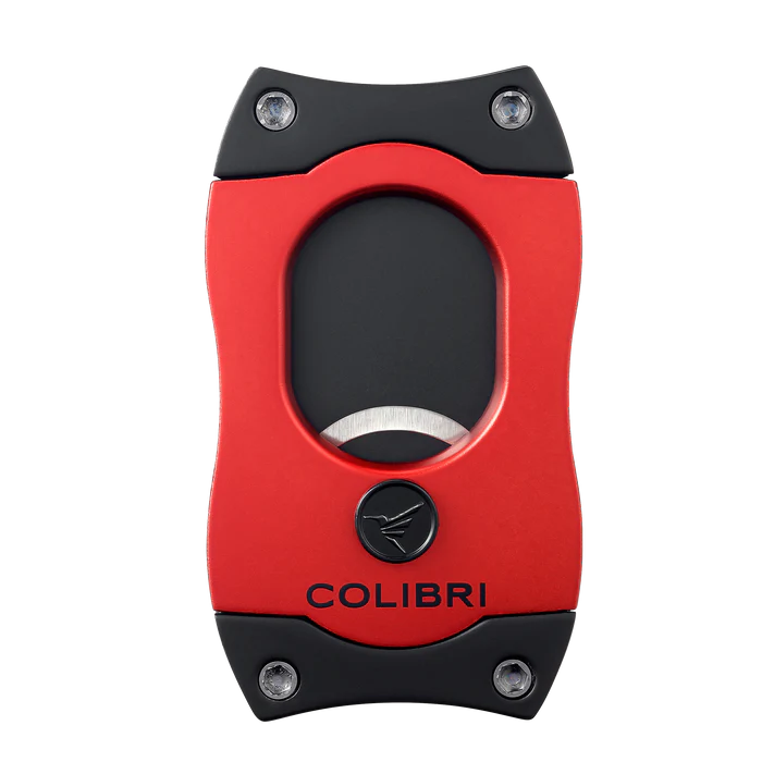 Colibri S-cut Cigar Cutter Red/Black Blades