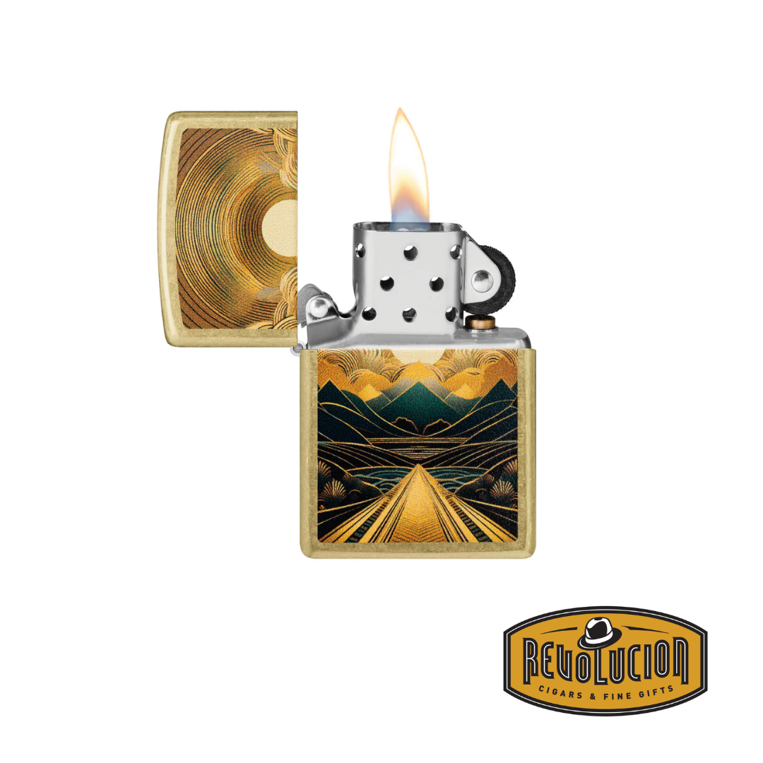 Zippo Through the Mountains Design Lighter