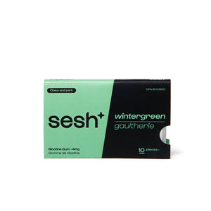 Sesh Smokeless Gum Wintergreen - 4mg/g