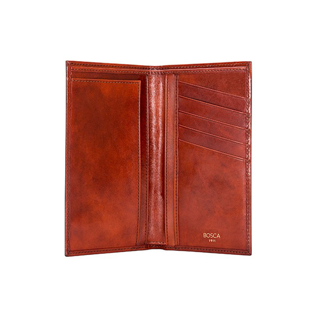 Bosca Coat Pocket Wallet Cognac - Revolucion Lifestyles