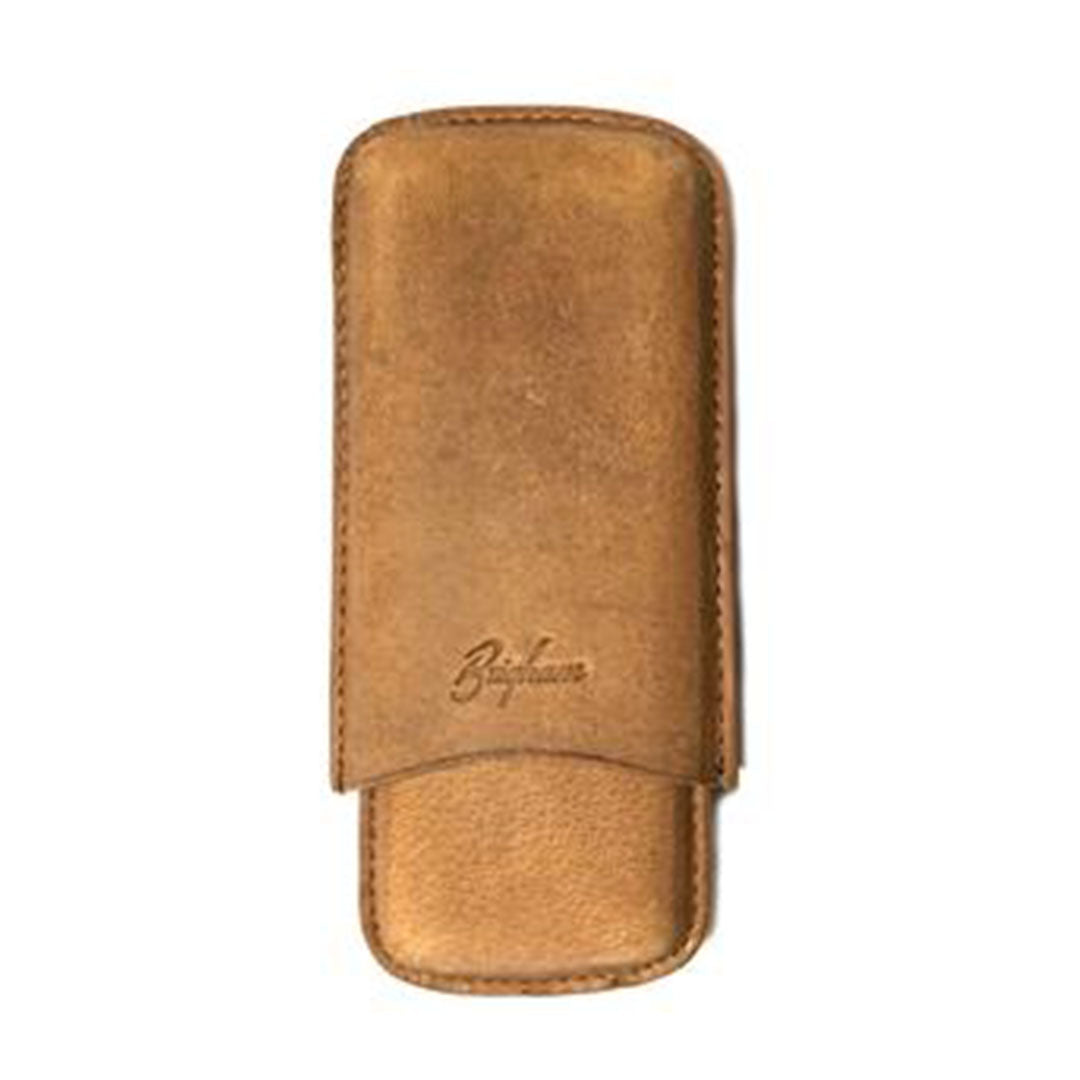 Brigham Cigar Case 2F Robusto Brown